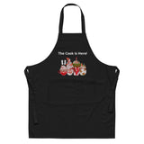 The Cook Is Here - Organic cotton apron